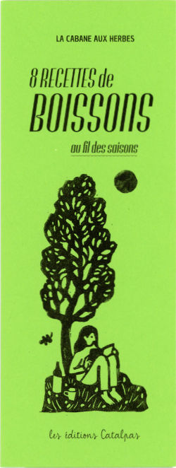 couverture du fanzine 8 recettes de boissons 