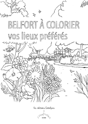 couverture du livre Belfort à colorier