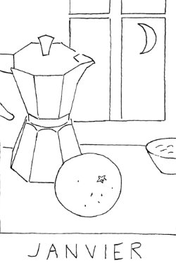 illustration cafetière