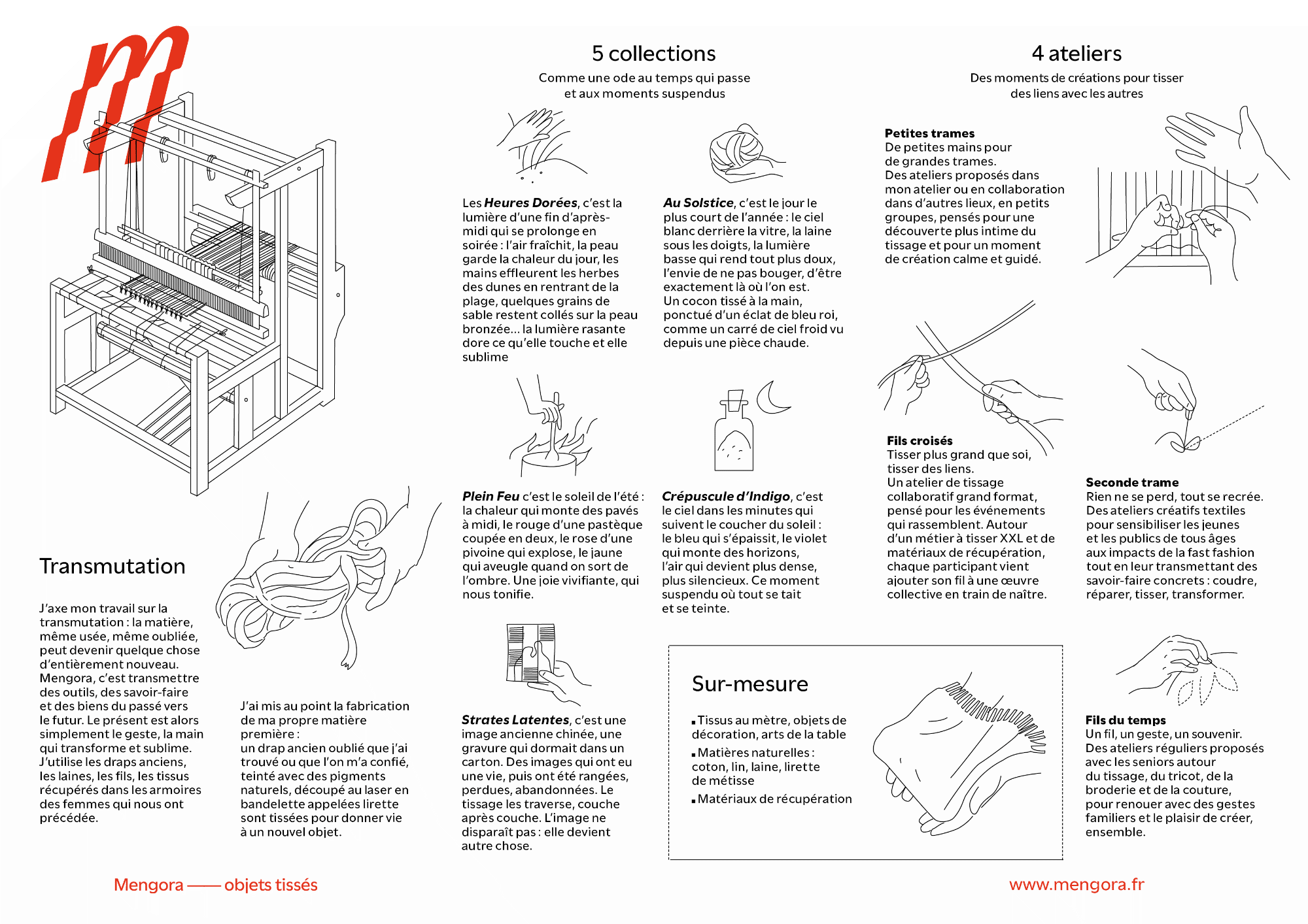 flyer illustré pour Mengora