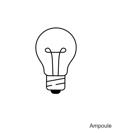 pictogramme représentant un déchet