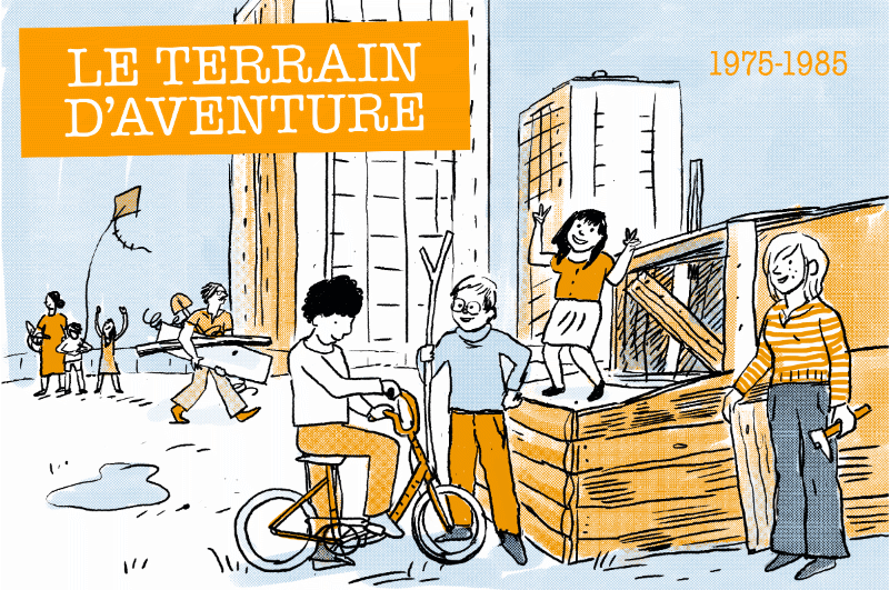 couverture du dépliant Le terrain d'aventure