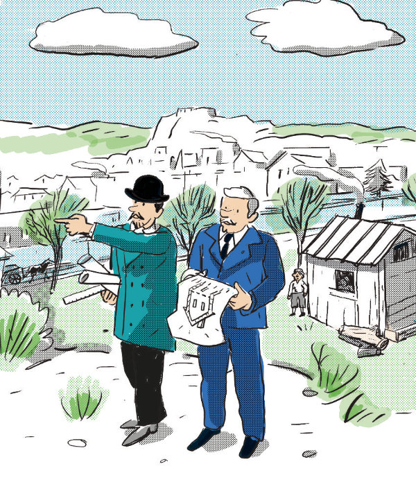 illustration de l'histoire de Territoire habitat : période avant-guerre